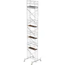 MUNK Günzburger Steigtechnik 154945 aluminium Echafaudage roulant montage sans outils Hauteur de travail (max.): 11.5 m