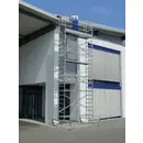 MUNK Günzburger Steigtechnik 154645 aluminium Echafaudage roulant montage sans outils Hauteur de travail (max.): 8.5 m