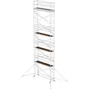 MUNK Günzburger Steigtechnik 156946 aluminium Echafaudage roulant montage sans outils Hauteur de travail (max.): 11.4 m