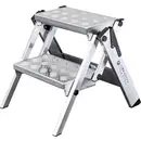 MUNK Günzburger Steigtechnik 54202 aluminium Marchepied pliant Hauteur de travail (max.): 2.45 m