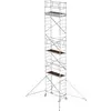 MUNK Günzburger Steigtechnik 154746 aluminium Echafaudage roulant montage sans outils Hauteur de travail (max.): 9.4 m