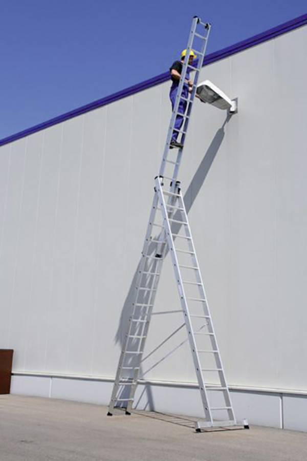 MUNK Günzburger Steigtechnik    33314  aluminium  Echelle polyvalente  montage avec outils  Hauteur de travail (max.): 10.8 m