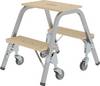 MUNK Günzburger Steigtechnik 39022 Escabeau double montage avec outils Hauteur de travail (max.): 2.4 m