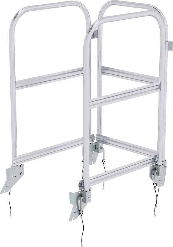 MUNK Günzburger Steigtechnik 50240 Modèle enfichable pour escaliers de poste, accessible d'un côté 1 pc(s)