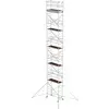 MUNK Günzburger Steigtechnik 154046 aluminium Echafaudage roulant montage sans outils Hauteur de travail (max.): 12.4 m