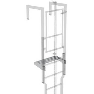 'Représentation 3D d'un système de support vertical avec des étagères modulables et des supports, adapté à différentes installations.'