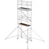 MUNK Günzburger Steigtechnik 154446 aluminium Echafaudage roulant montage sans outils Hauteur de travail (max.): 6.4 m