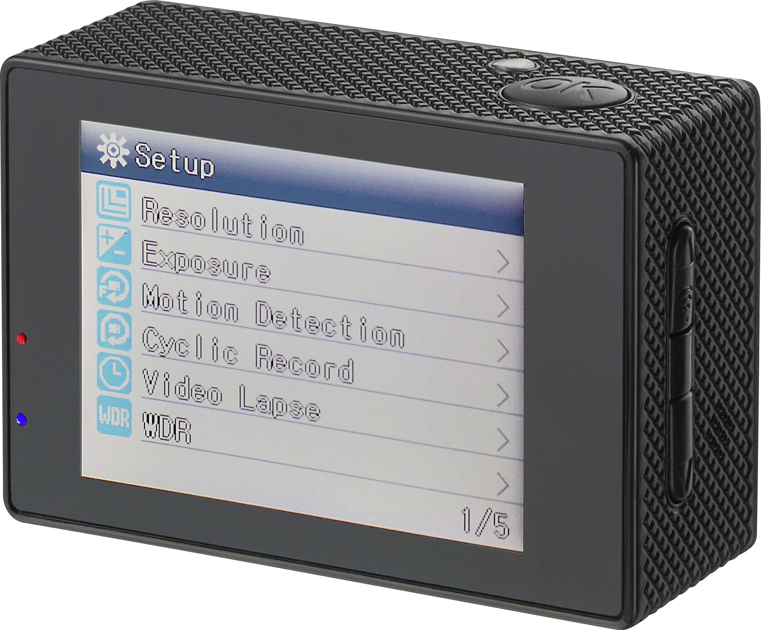 Caméra sport Renkforce AC4K 120 4K, Full HD, Stabilisation d'image-1