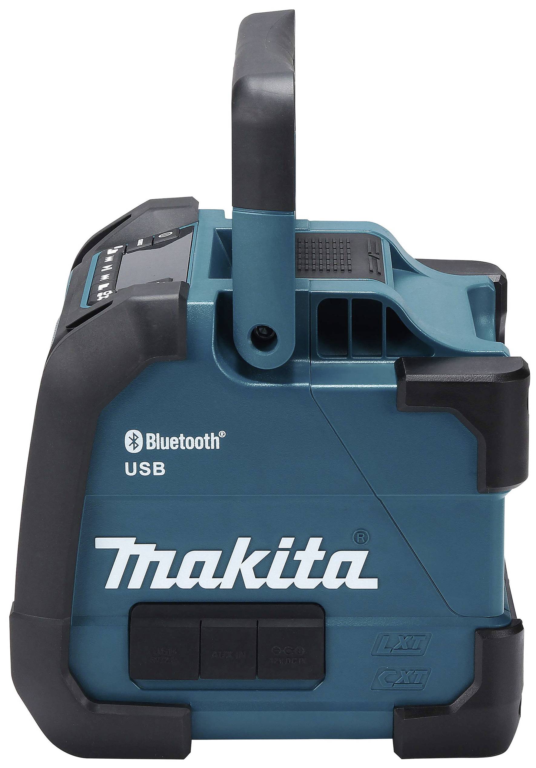 Makita DMR202 Enceinte Bluetooth protégée contre les projections d'eau, anti-chocs turquoise, noir-1