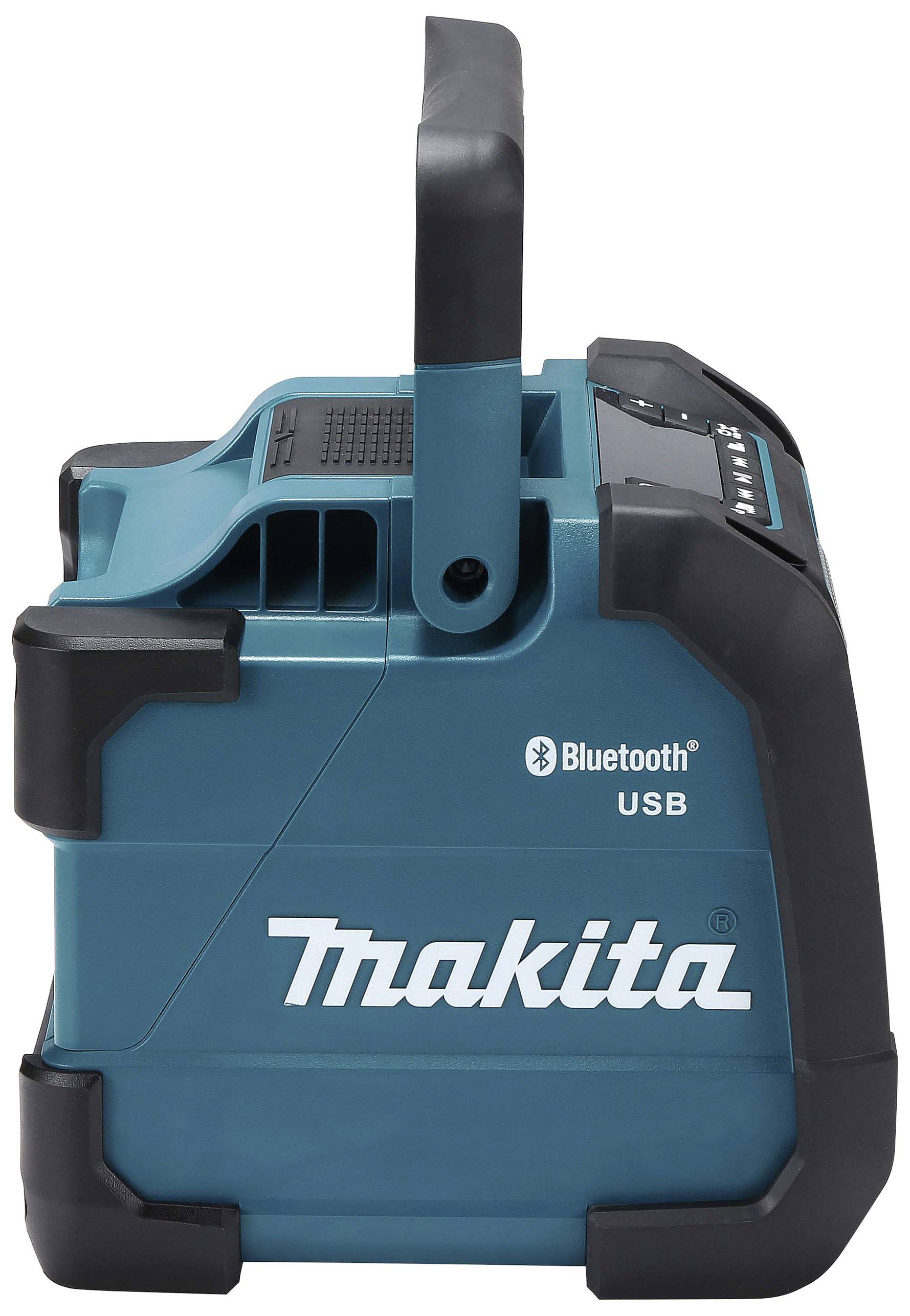 Makita DMR202 Enceinte Bluetooth protégée contre les projections d'eau, anti-chocs turquoise, noir-5