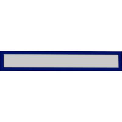 Un cadre photo rectangulaire de couleur bleu foncé, sans contenu d'image. Le cadre présente un design simple et moderne.