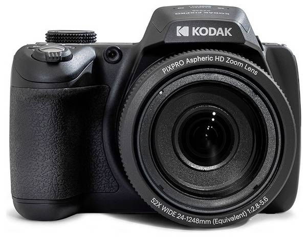 Kodak AZ528 Appareil photo numérique 16 Mill. pixel Zoom optique: 52 x noir avec accu, flash stabilisation d'image, WiFi, avec flash intégré, batterie intégrée, vidéo Full HD