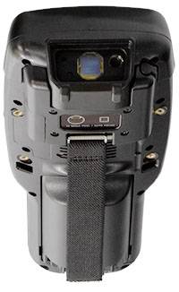 Scanner portable à bandoulière, adapté aux applications industrielles et à la collecte de données dans des environnements exigeants.