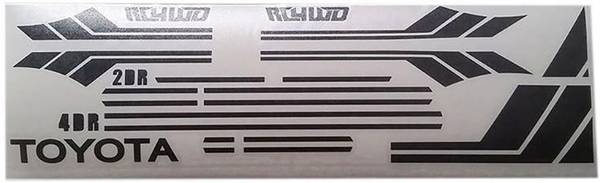 RC4WD Z-B0143 Feuille de décoration 1:10