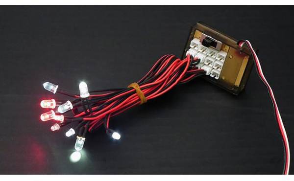 RC4WD Eclairage LED blanc, rouge   Z-E0019