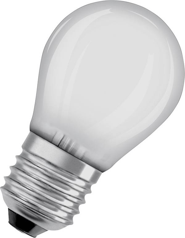 OSRAM HOMELIGHTING 4058075435124 LED CEE E (A - G) E27 forme de poire 4 W = 40 W blanc froid (Ø x L) 45 mm x 77 mm  1 pc(s)