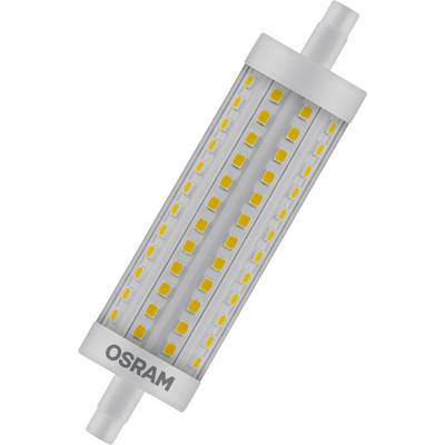 Lampe LED d'OSRAM au design tubulaire, équipée de nombreuses diodes luminescentes, adaptée à un éclairage économe en énergie.