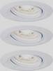 Paulmann 92971 EBL Nova mini Plus Coin Luminaire à LED encastrable jeu de 3 LED 4.20 W blanc