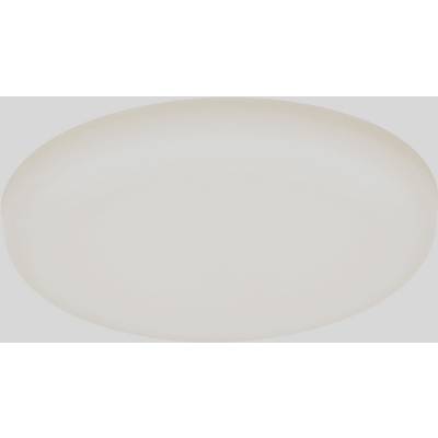 Un luminaire de plafond rond et plat, diffusant une lumière uniforme et douce. Idéal pour les espaces intérieurs modernes et créant une ambiance lumineuse.