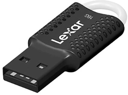Lexar Lexar JumpDrive V40 16GB USB 2.0 Clé USB 16 GB noir LJDV40-16GAB USB 2.0-1