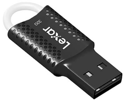 Lexar Lexar JumpDrive V40 32GB USB 2.0 Clé USB 32 GB noir LJDV40-32GAB USB 2.0-2