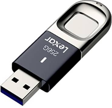 Lexar Lexar JumpDrive F35 256GB USB 3.0 Finger Clé USB 256 GB noir LJDF35-256BBK USB 3.1 (Gen 1)-1
