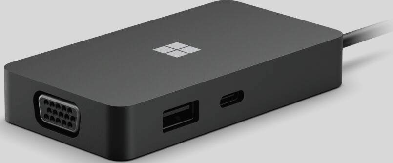 Microsoft Réplicateur de port Microsoft USB-C Travel Hub - Dockingstation - USB-C Convient pour les marques: Microsoft S-0