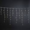Konstsmide Guirlande lumineuse stalactites, effet chute de neige pour l'extérieur 230 V/50 Hz CEE: E (A - G) 200 LED ambré (L x l x H) 1507 x 507 x 70 cm