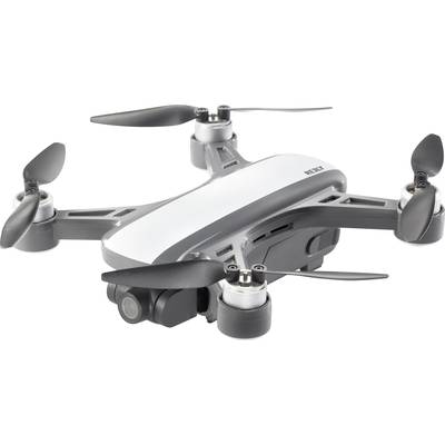 Drone quadricoptère Reely GeNii Mini  prêt à voler (RtF) prises de vue aériennes blanc-gris