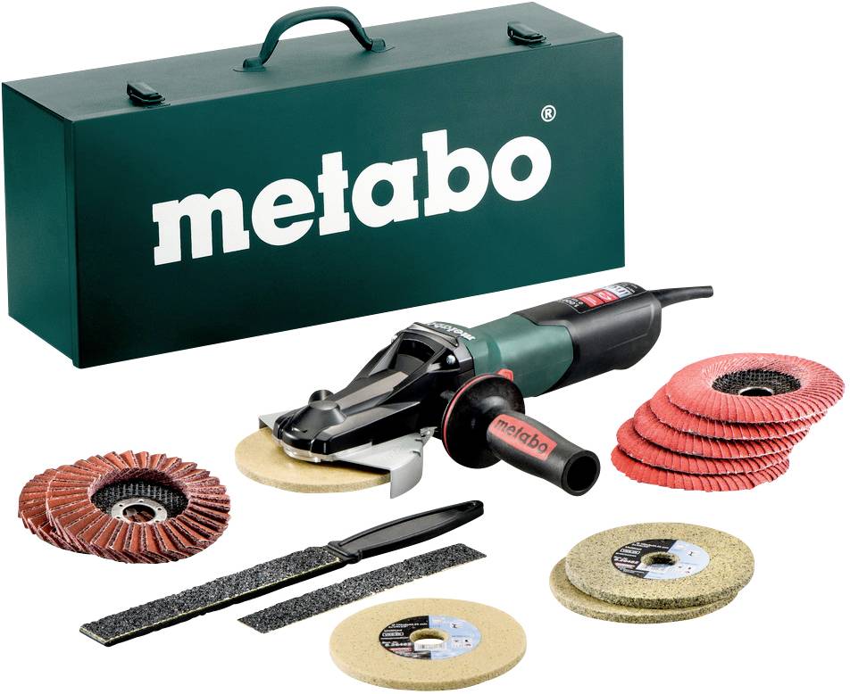 Metabo WEVF 10-125 Quick Inox Set 613080500 Meuleuse d'angle 1000 W