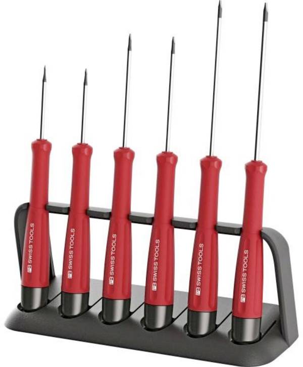 PB SwissTools PB Swisstools Schraubenzieher-Set PB 8643 6-teilig  Clé coudée pour vis à 6 pans creux 6 pièces 6 pans intérieurs (TX)