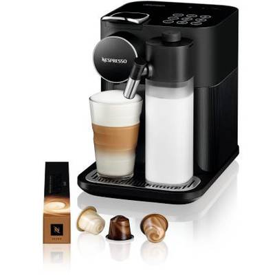 DeLonghi De'Longhi Nespressomaschine Gran Lattissima EN650.B schwarz 132193386 Machine à capsules noir avec réservoir de