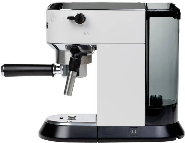 DeLonghi De'Longhi Siebträgermaschine Dedica EC 685.W Weiss Machine à expresso blanc 1350 W compatible pad E.S.E, avec e-3