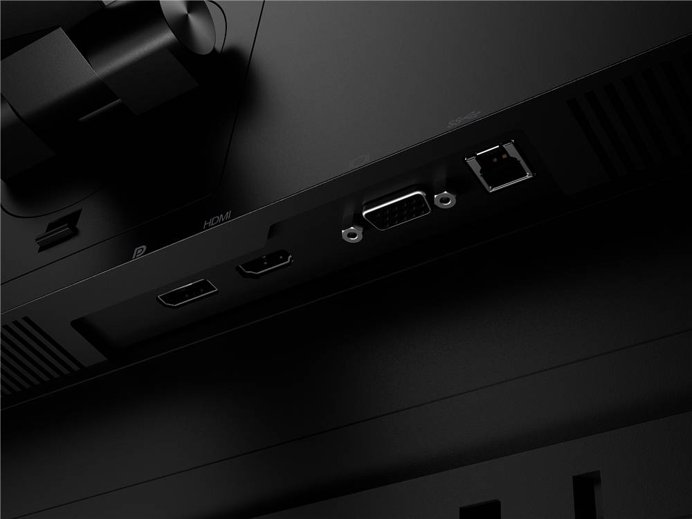 Moniteur LCD Lenovo ThinkVision T24v-20 CEE C (A - G) 60.5 cm 23.8 pouces 1920 x 1080 pixels 16:9 4 ms DisplayPort, HDMI-10