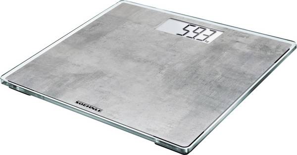Soehnle Style Sense Compact 300 Concrete Pèse-personne 63882 numérique Plage de pesée (max.)=180 kg gris