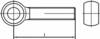 TOOLCRAFT TO-6854862 Boulon à œillet M10 50 mm DIN 444 acier galvanisé 25 pc(s)