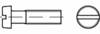 TOOLCRAFT TO-6865296 Vis à tête cylindrique M3 5 mm plat acier inoxydable V2A A2 200 pc(s)