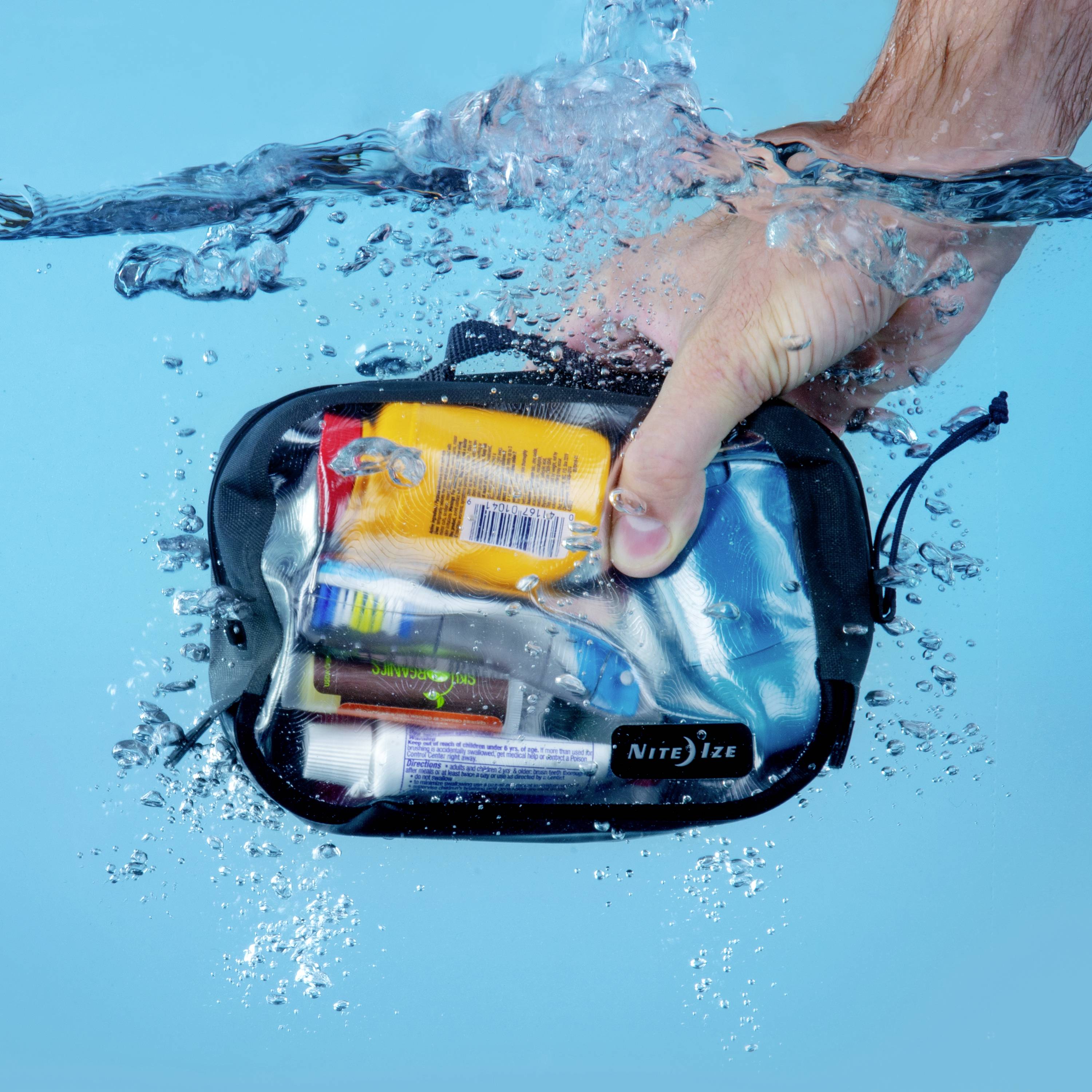 NITE Ize Sacoche RunOff Gr.S noir NI-ROCS-09-R3-8