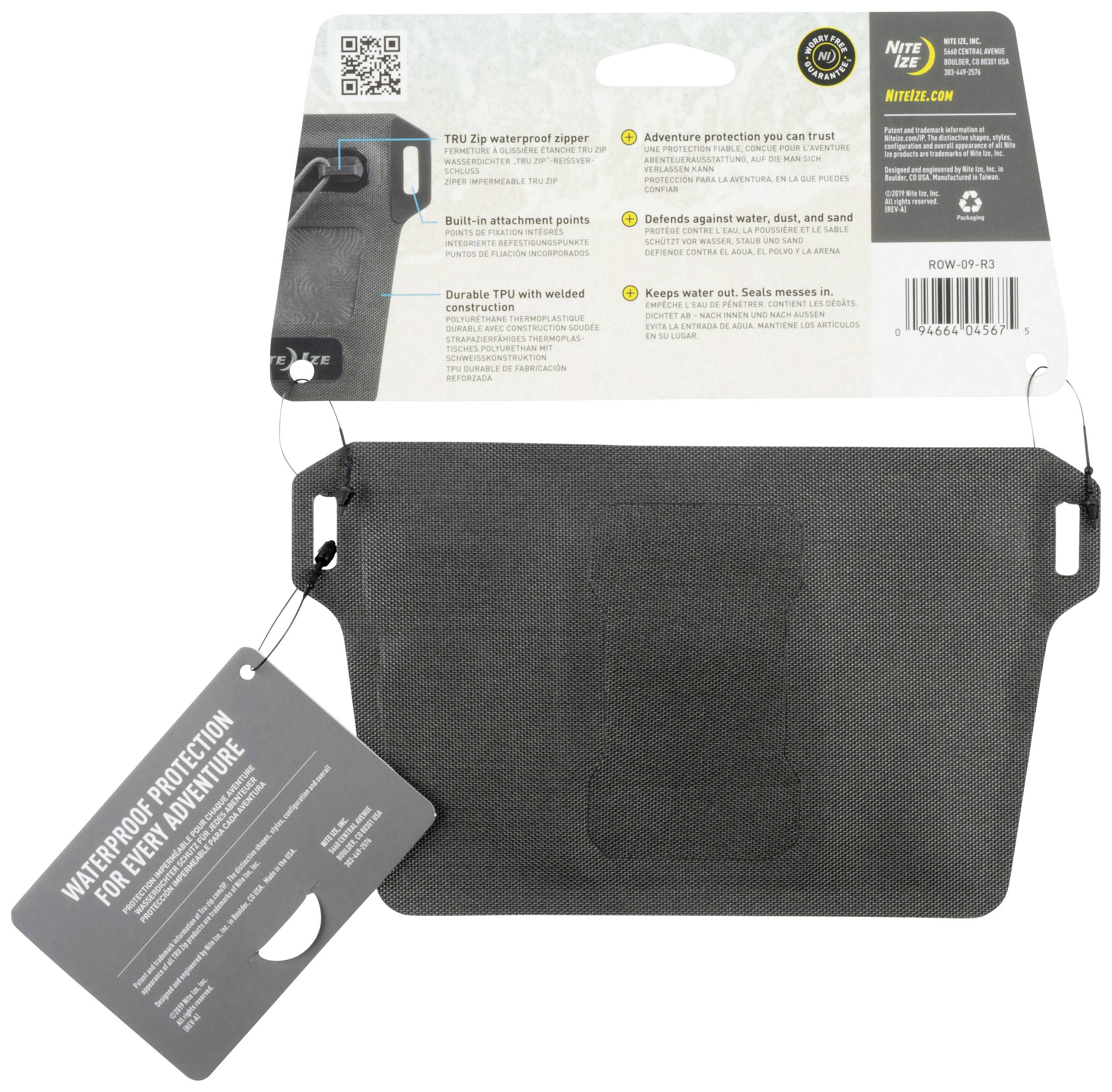 NITE Ize Portefeuille RunOff noir NI-ROW-09-R3-1