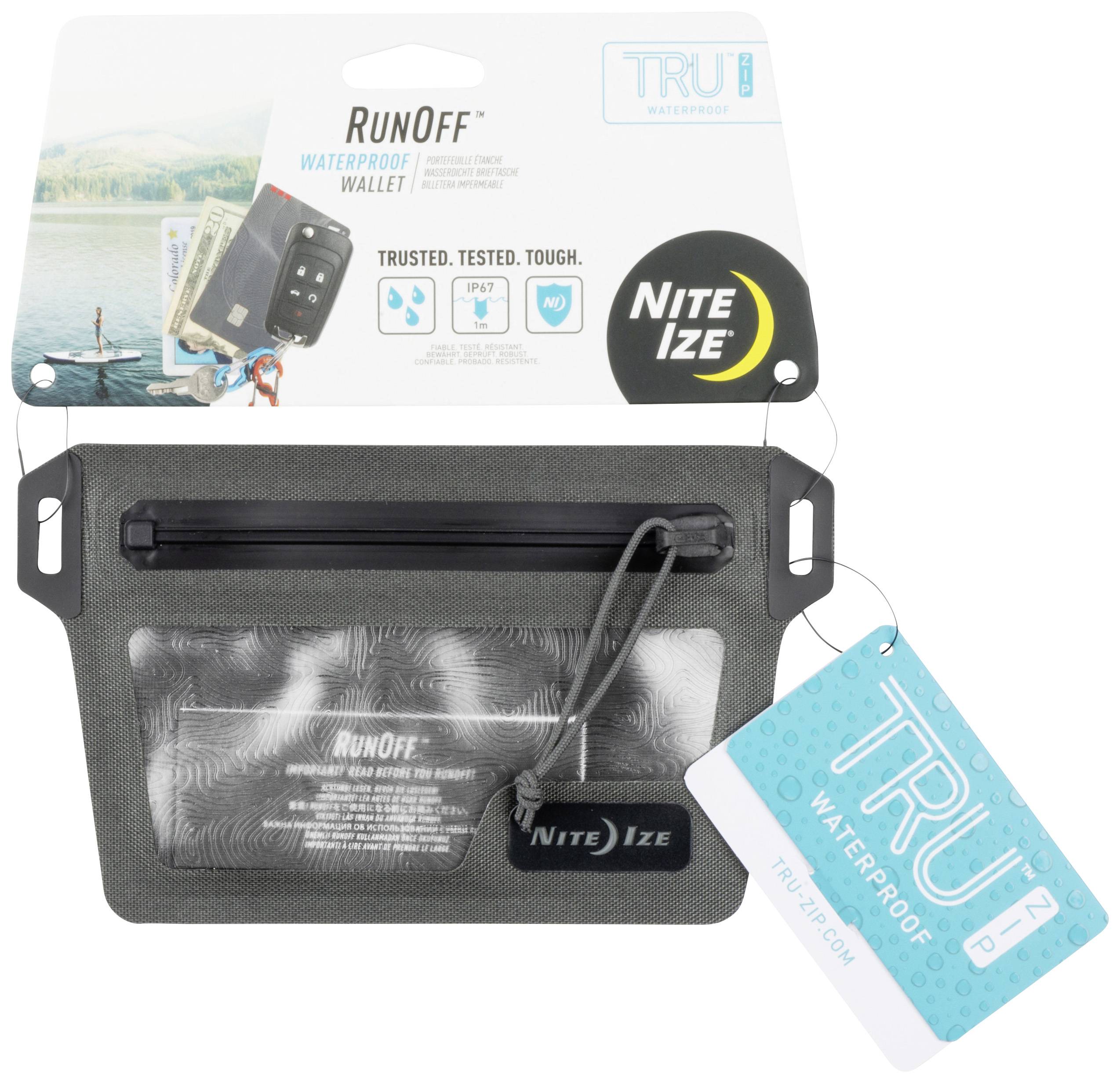 NITE Ize Portefeuille RunOff noir NI-ROW-09-R3-6