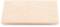 Une planche rectangulaire en bois avec une surface lisse de couleur brun clair. Aucun détail ou ornement supplémentaire n'est visible.