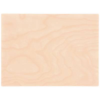 Une surface en bois poncée finement, avec un grain naturel et de légères variations de couleur dans des tons de brun clair à beige.