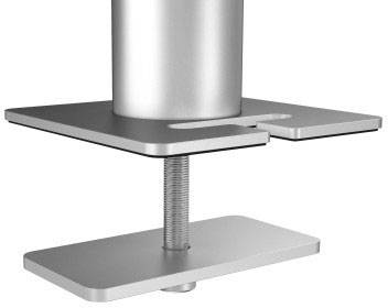 Durable Support de table pour écran 508823 1 Écran(s) 53,3 cm (21") - 86,4 cm (34") argent rotatif, réglable en hauteur,-2