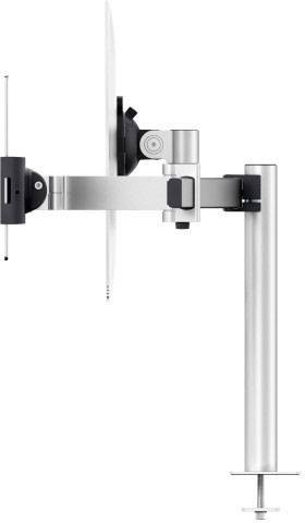 Durable Support de table pour écran 508823 1 Écran(s) 53,3 cm (21") - 86,4 cm (34") argent rotatif, réglable en hauteur,-10