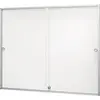 magnetoplan Présentoirs 1218142 Utilisation pour format de papier: 3 x DIN A4 à l'intérieur 1218142 aluminium 1 pc(s)