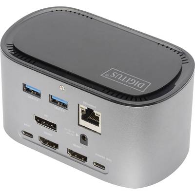 Digitus Station d'accueil pour PC portable USB-C® DA-70889 Adapté