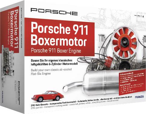 FRANZIS 911 Boxermotor 67140 Kit à assembler à partir de 14 ans