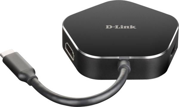 D-Link DUB-M420 4 ports Hub USB noir