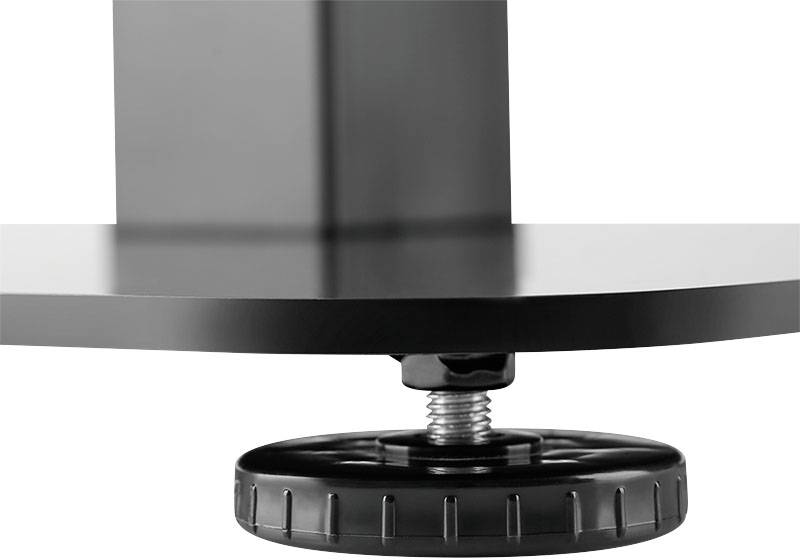 LogiLink Table haute EO0013 noir EO0013 couleur du dessus de table: noir réglage électrique en hauteur, ergonomique Haut-3