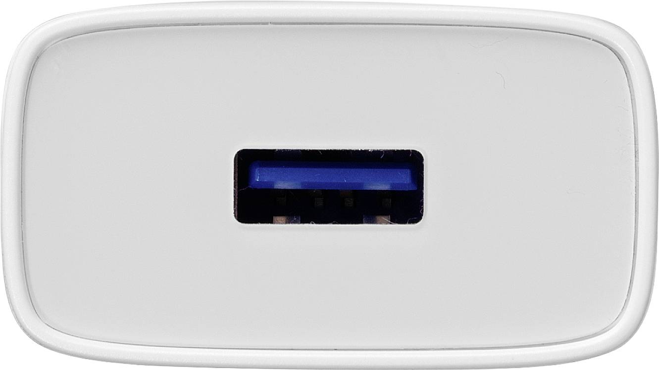 Vivanco TCVVUSBCQC3018W Chargeur pour téléphone portable Avec fonction de rechargement rapide USB-A, USB-C® blanc-2